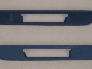 Trims for carbon E46 M3 Touring front fenders With cutout for side marker